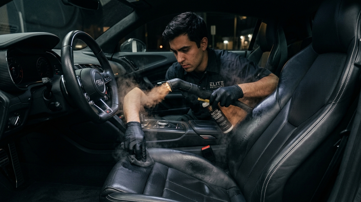 Interior Leather Steam
